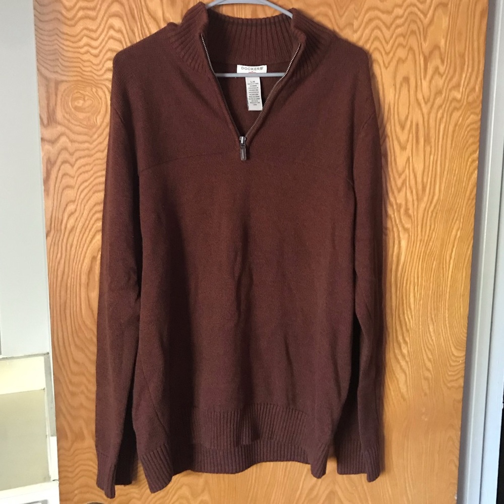 Men’s Large Dockers quarter zip